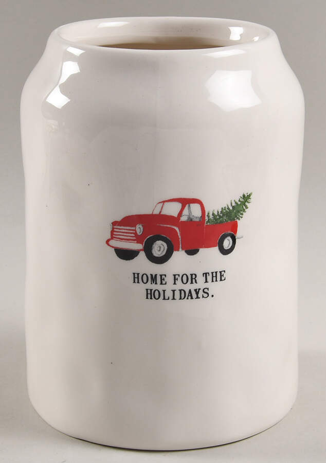 Home for the Holidays Medium Canister No Lid by Magenta-1