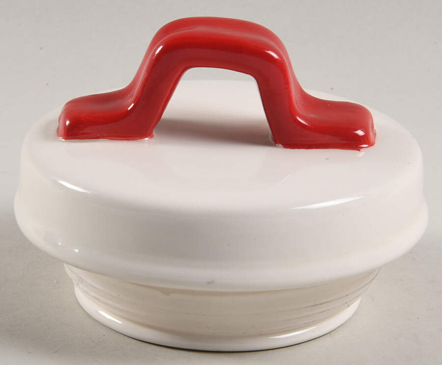 Home for the Holidays Lid for Medium Canister by Magenta-1