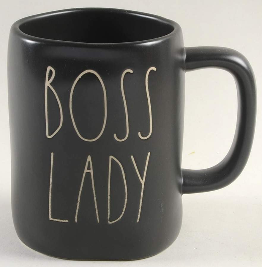 Farmhouse Black Mug by Magenta-1