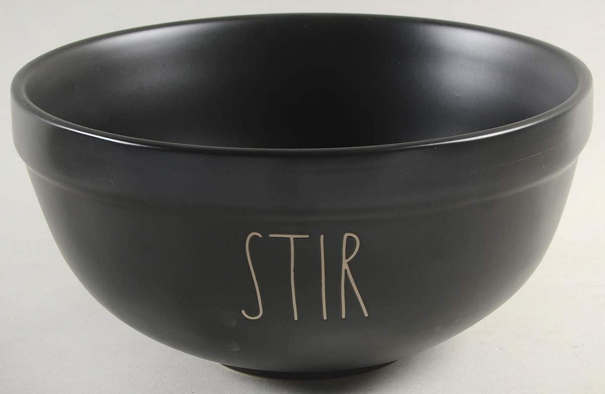 Farmhouse Black 8" Mixing Bowl by Magenta-1