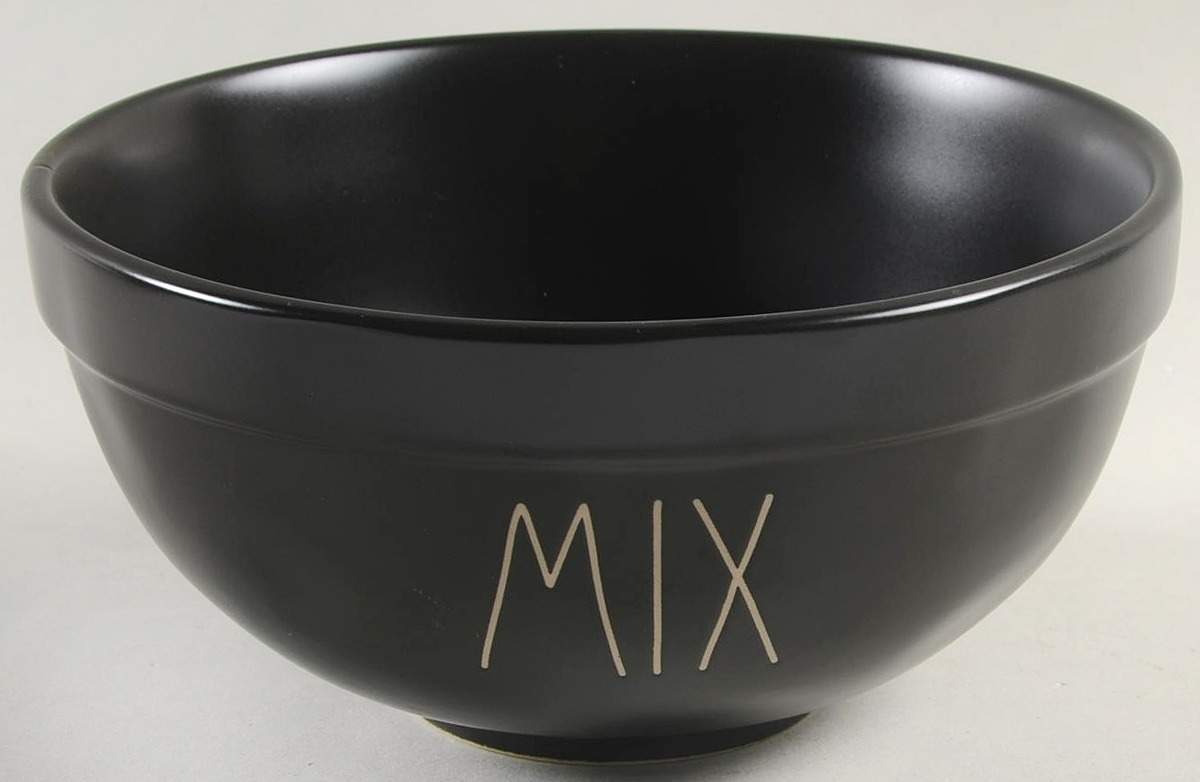 Farmhouse Black 6" Mixing Bowl by Magenta-1