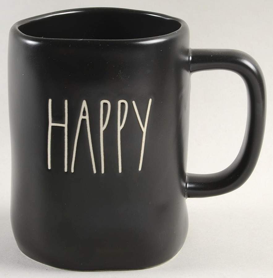 Farmhouse Black Mug by Magenta-1