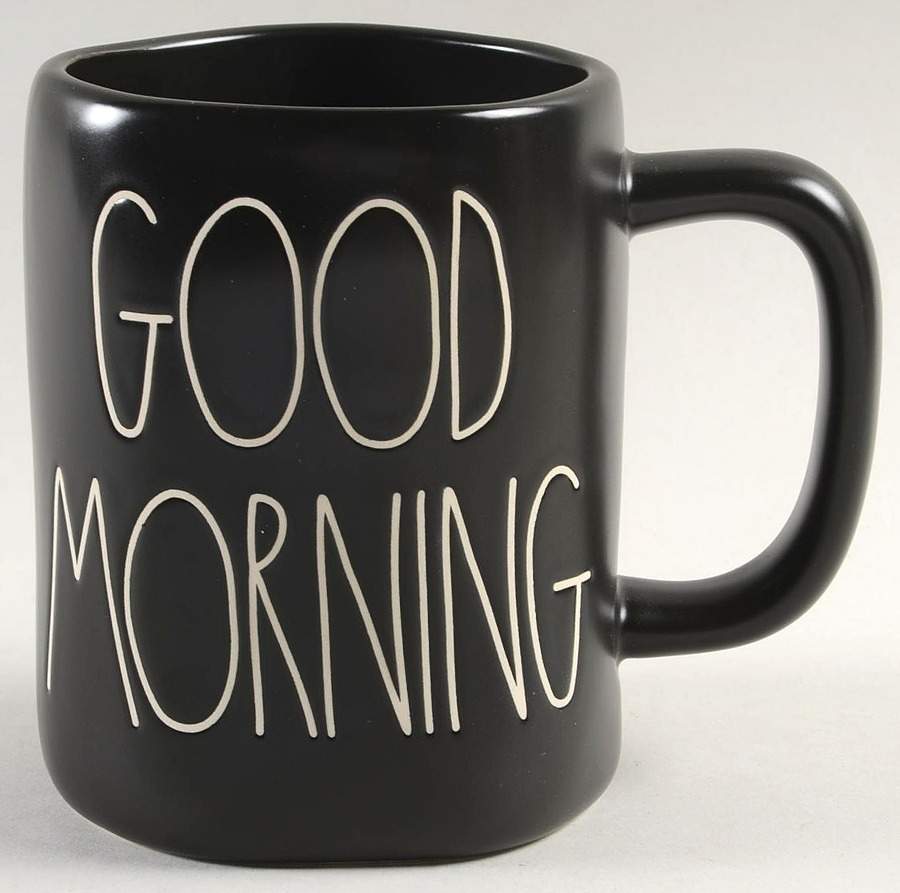 Farmhouse Black Mug by Magenta-1