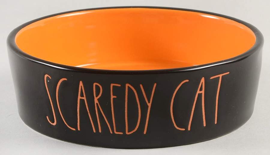 Farmhouse Black Cat Bowl by Magenta-1