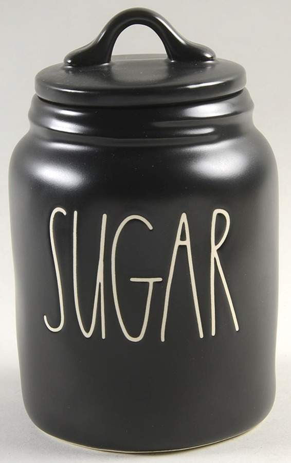 Farmhouse Black Sugar Canister & Lid by Magenta-1