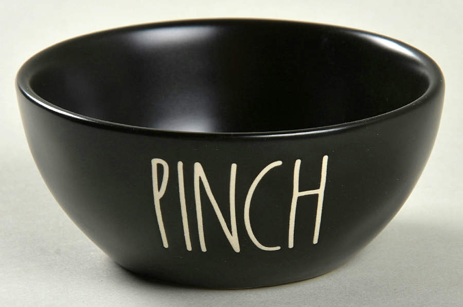 Farmhouse Black Salt Cellar for Salt & Pepper Cellar Set by Magenta-1