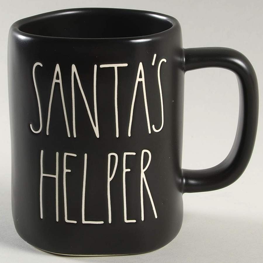 Farmhouse Black Mug by Magenta-1