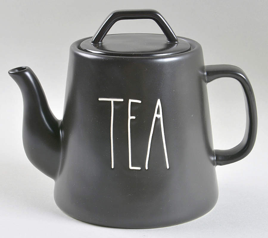 Farmhouse Black Teapot & Lid by Magenta-1