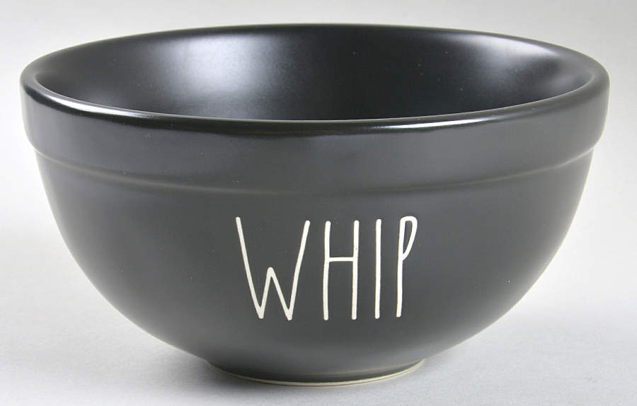 Farmhouse Black 6" Mixing Bowl by Magenta-1