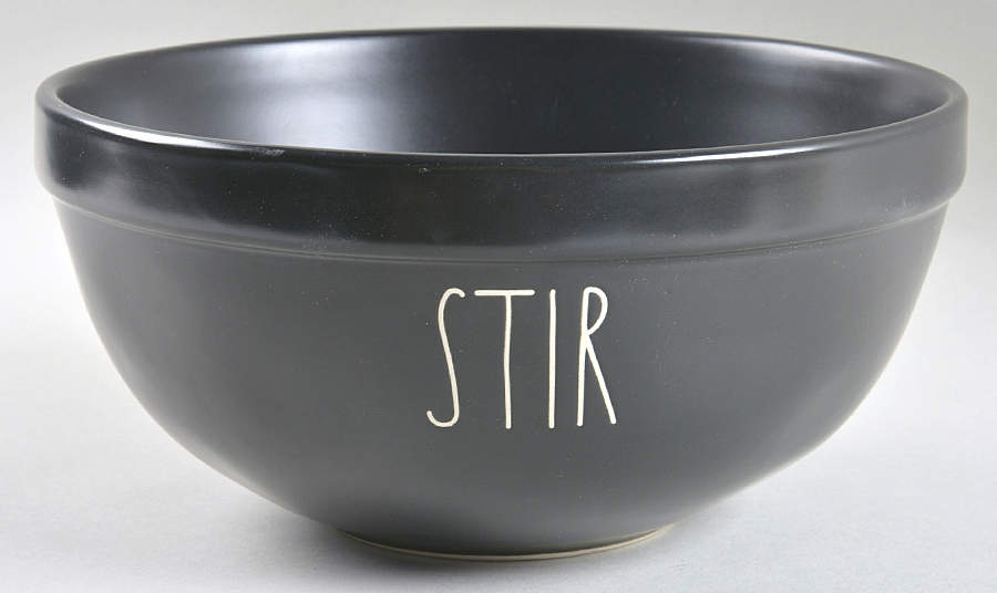 Farmhouse Black 10" Mixing Bowl by Magenta-1