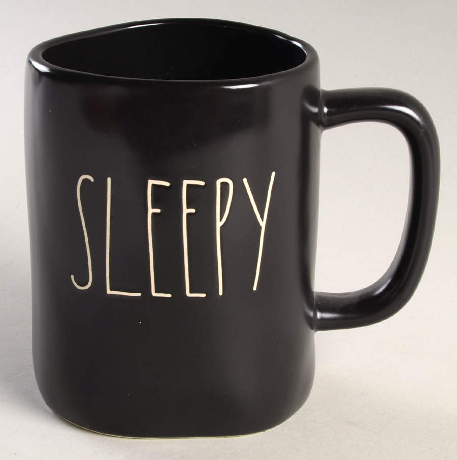 Farmhouse Black Mug by Magenta-1