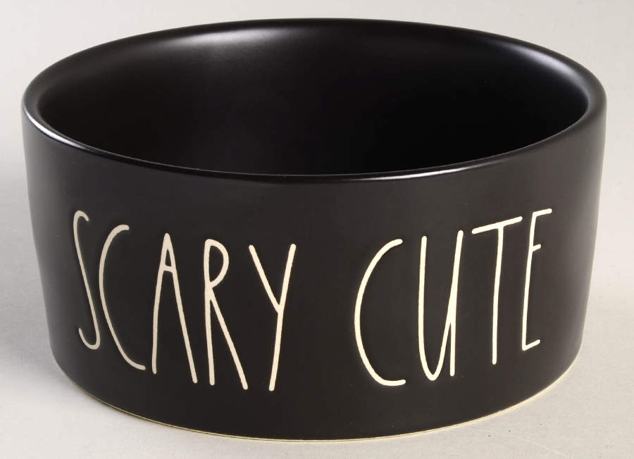 Farmhouse Black Dog Bowl by Magenta-1