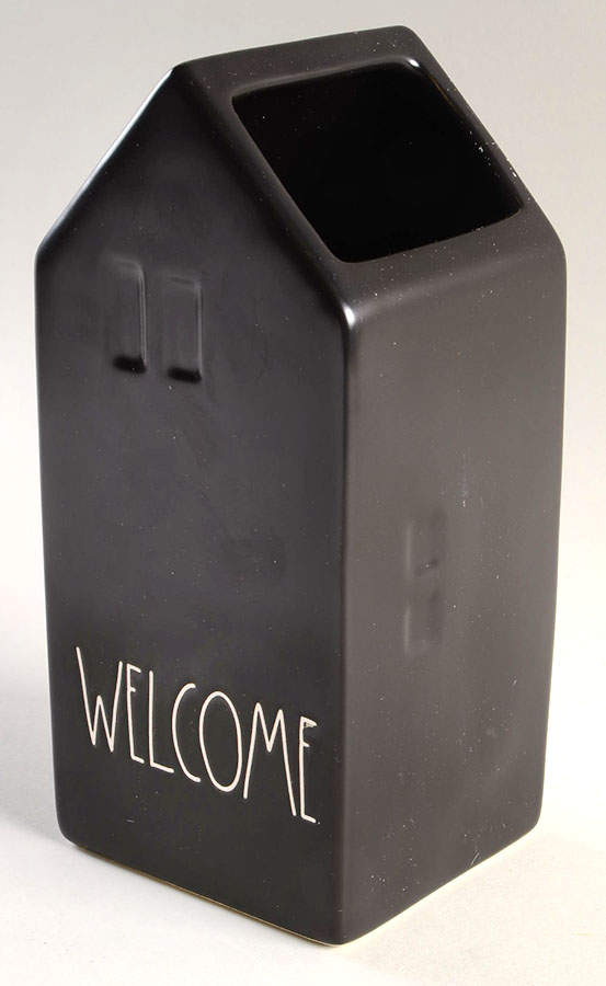 Farmhouse Black 9" Vase by Magenta-1