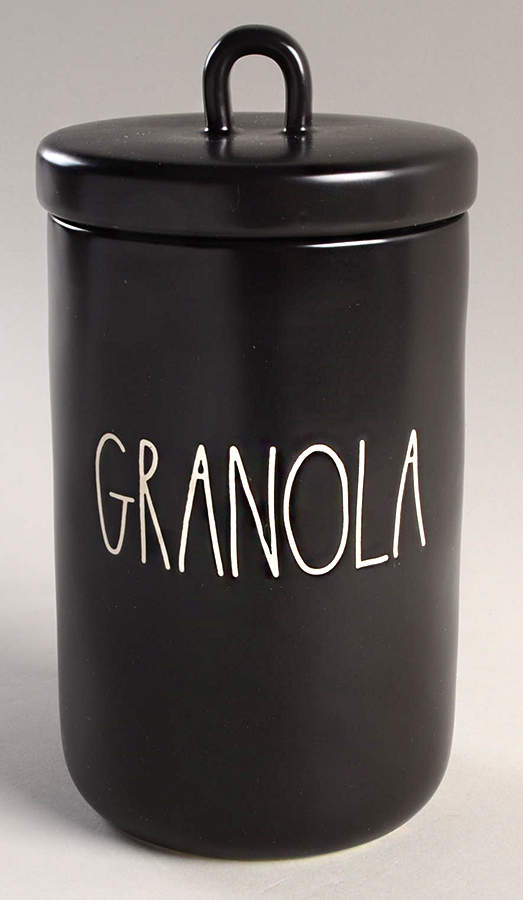 Farmhouse Black Large Canister & Lid by Magenta-1