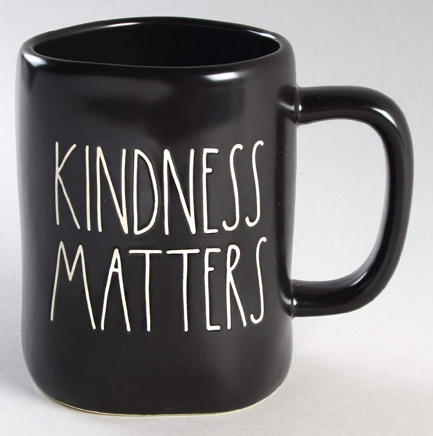Farmhouse Black Mug by Magenta-1