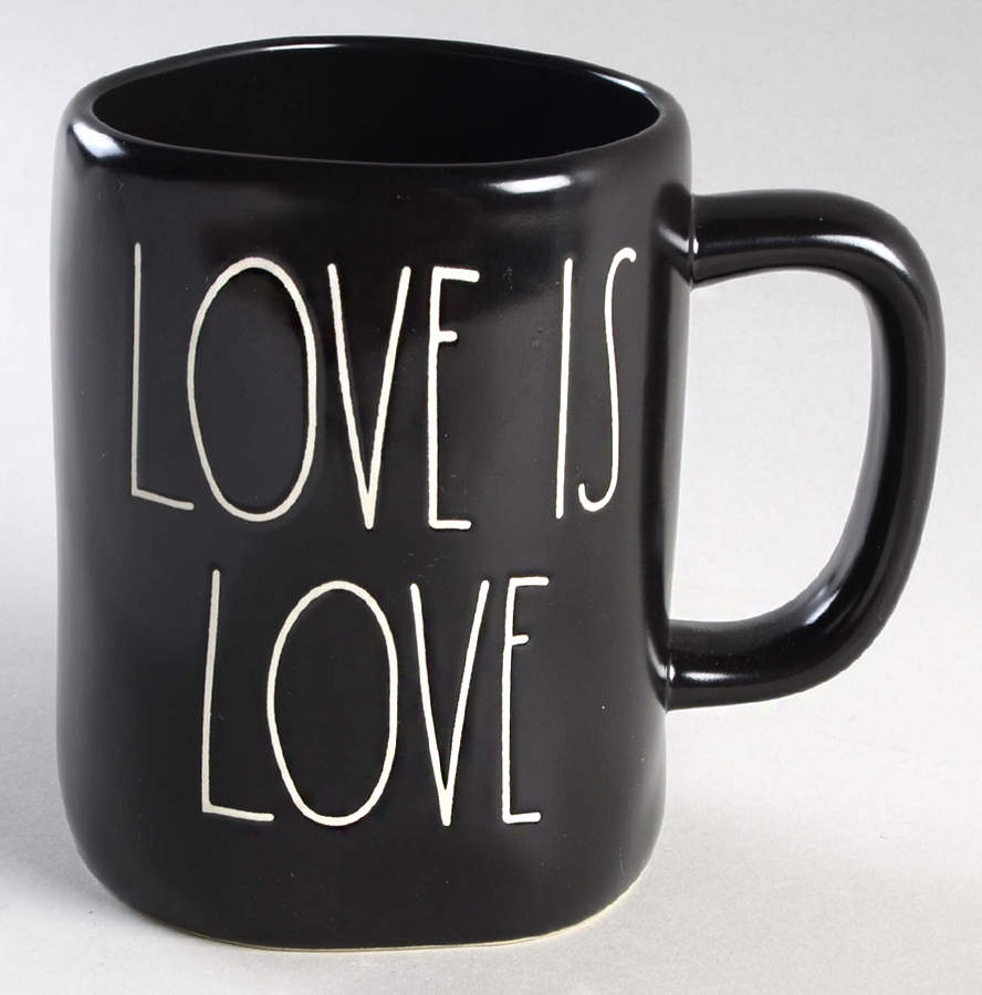Farmhouse Black Mug by Magenta-1
