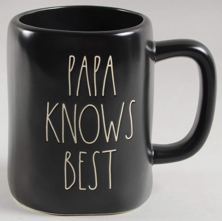 Farmhouse Black Mug by Magenta-1