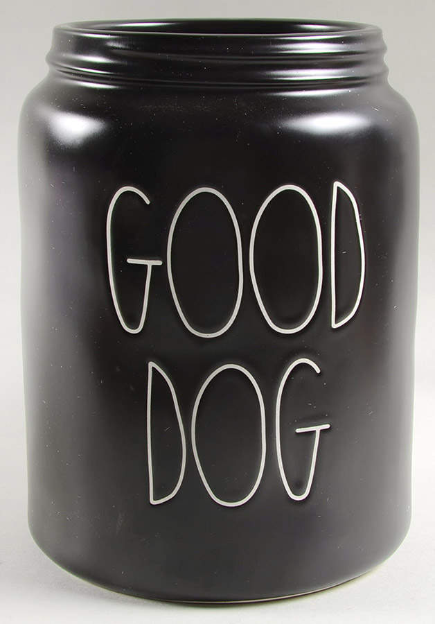 Farmhouse Black Treat Jar No Lid by Magenta-1