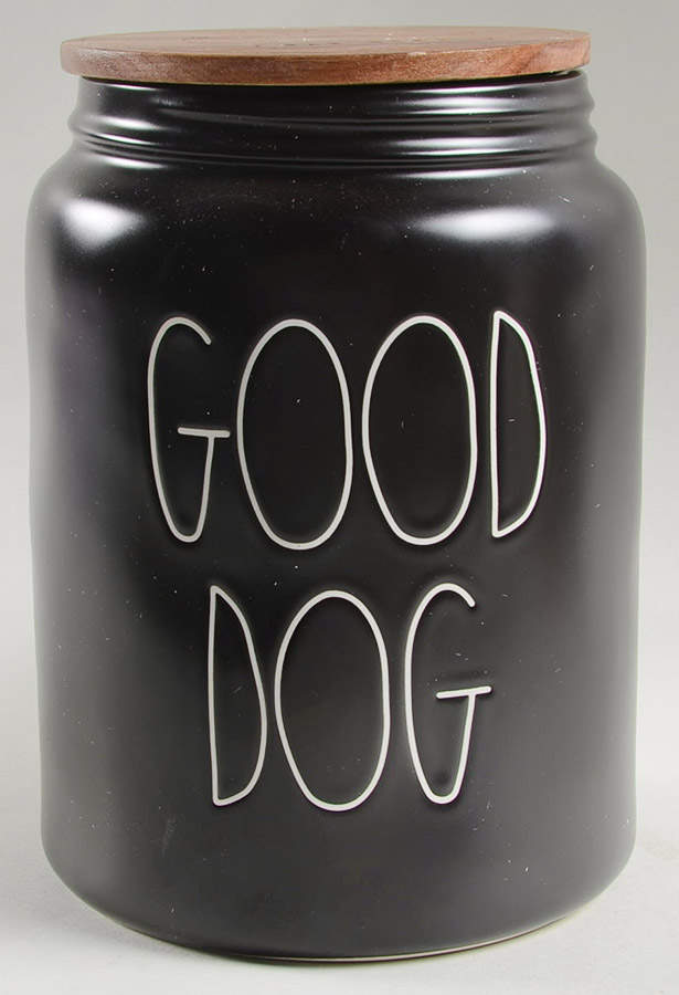 Farmhouse Black Treat Jar & Lid by Magenta-1