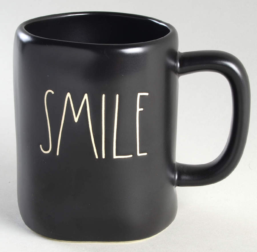 Farmhouse Black Mug by Magenta-1