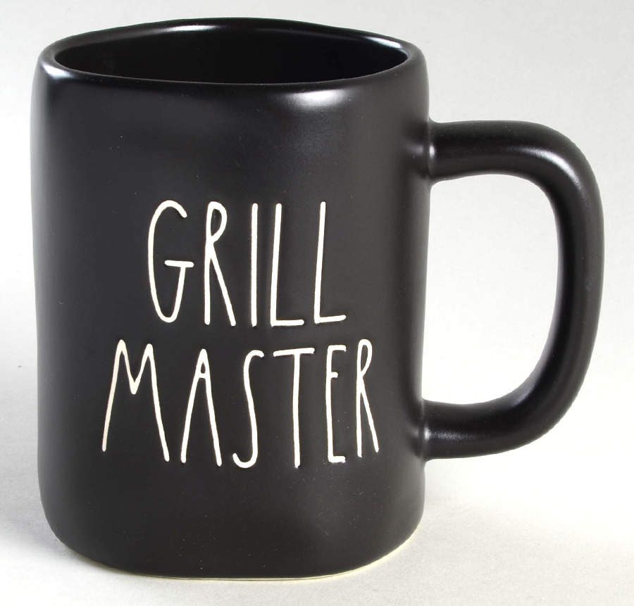 Farmhouse Black Mug by Magenta-1