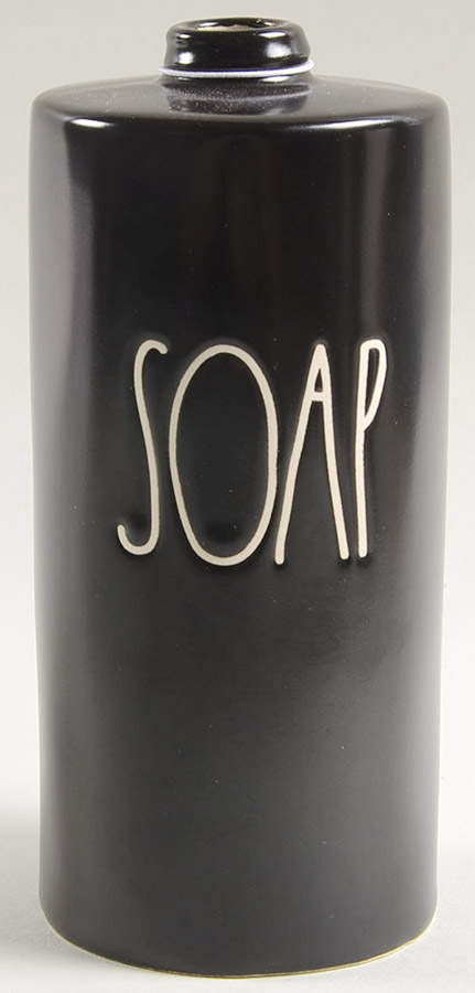 Farmhouse Black Lotion/Soap Dispenser No Pump by Magenta-1