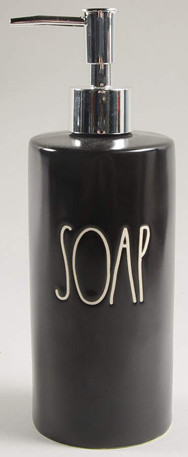 Farmhouse Black Lotion/Soap Dispenser by Magenta-1