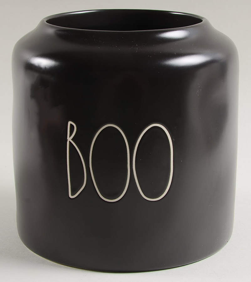 Farmhouse Black Cookie Jar No Lid by Magenta-1