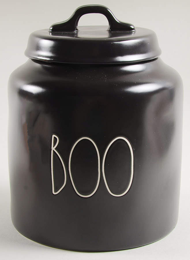 Farmhouse Black Cookie Jar & Lid by Magenta-1