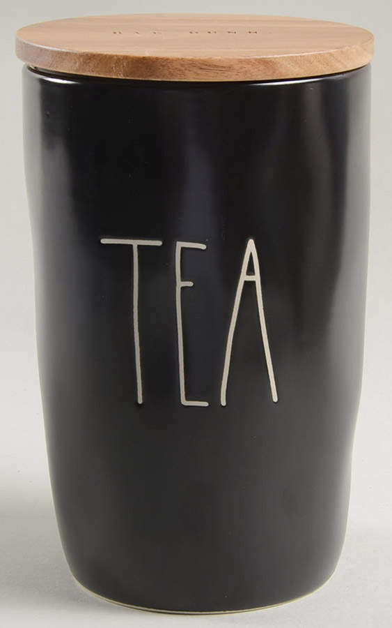Farmhouse Black Tea Canister & Wood Lid by Magenta-1