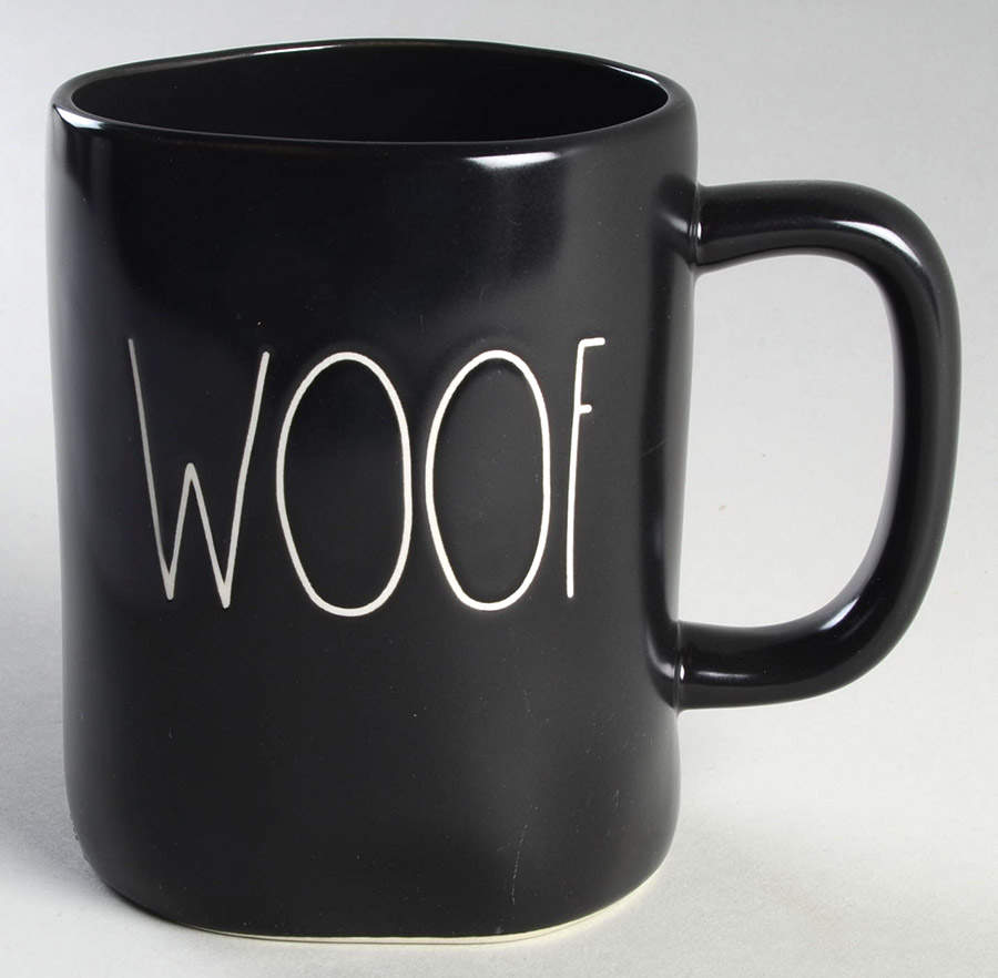 Farmhouse Black Mug by Magenta-1