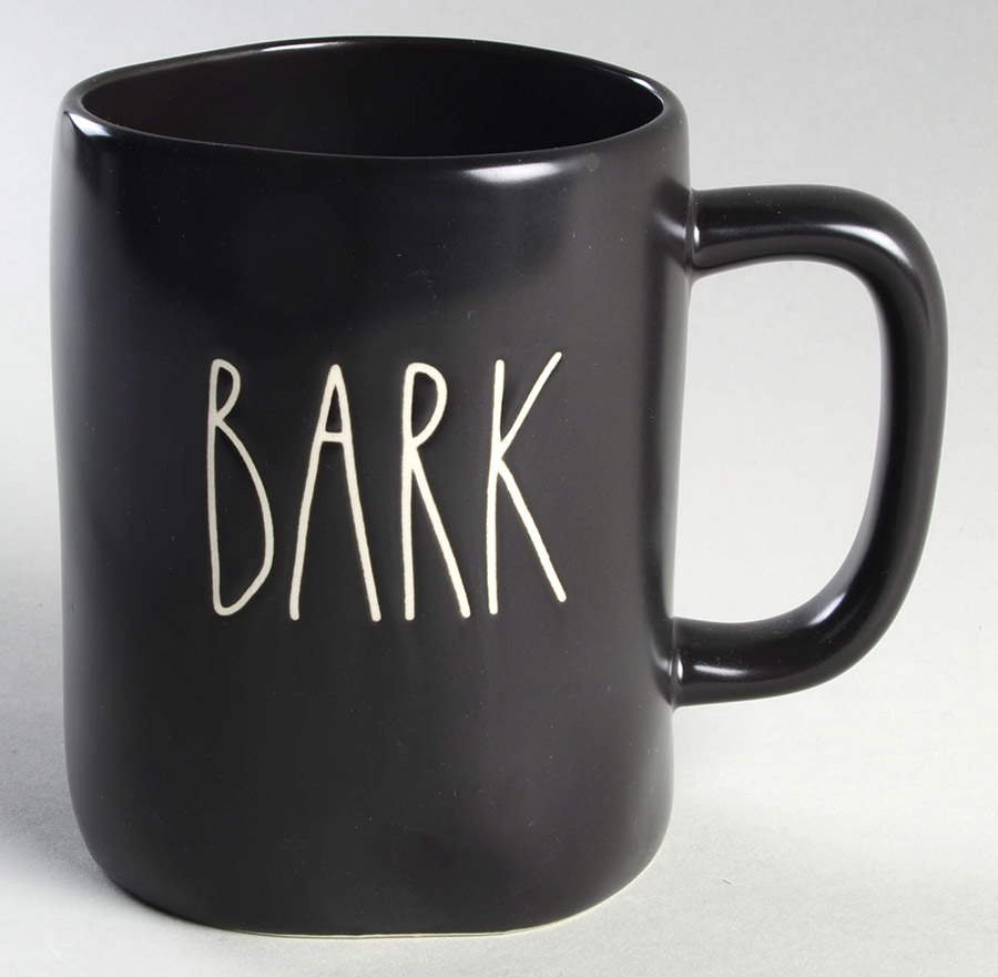 Farmhouse Black Mug by Magenta-1