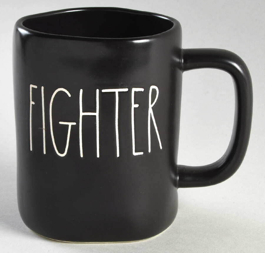 Farmhouse Black Mug by Magenta-1