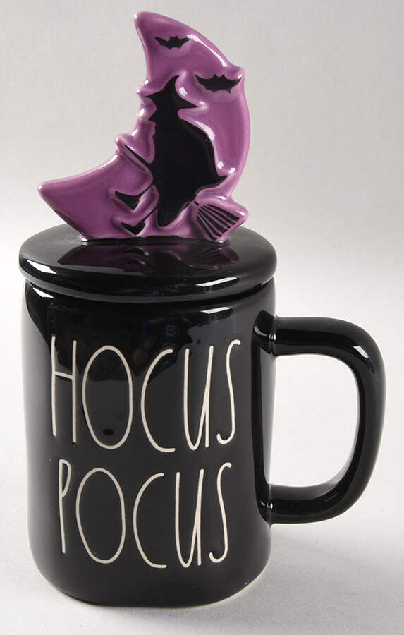 Farmhouse Black Mug & Lid by Magenta-1