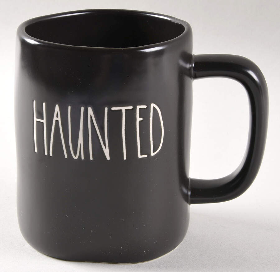 Farmhouse Black Mug by Magenta-1
