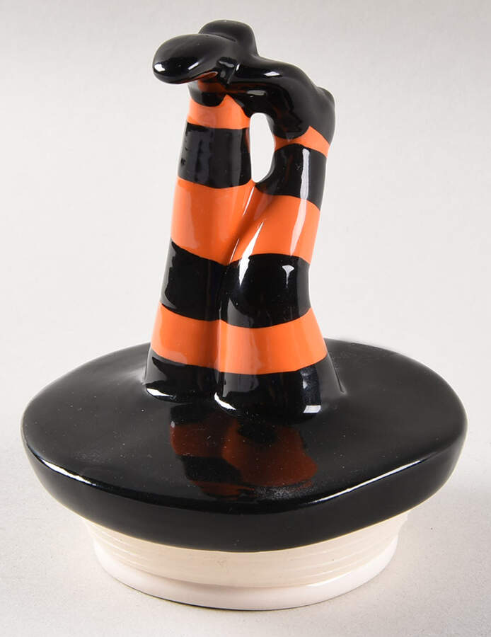 Farmhouse Black Lid for Candle Jar by Magenta-1