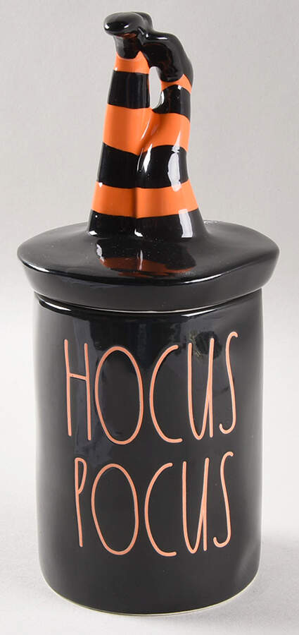 Farmhouse Black Candle Jar & Lid by Magenta-1