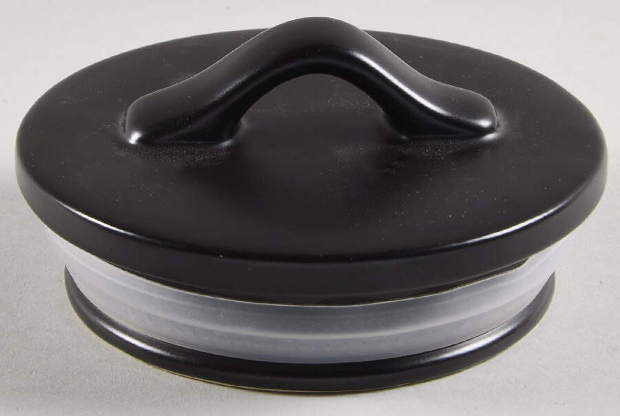 Farmhouse Black Lid for Coffee Canister by Magenta-1