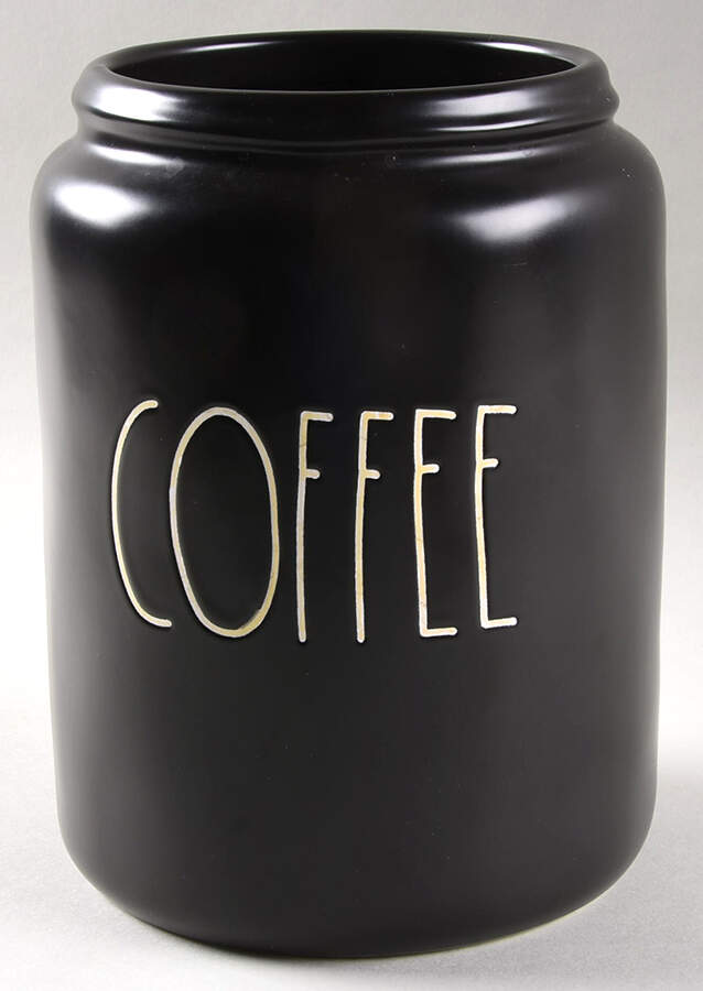 Farmhouse Black Coffee Canister No Lid by Magenta-1