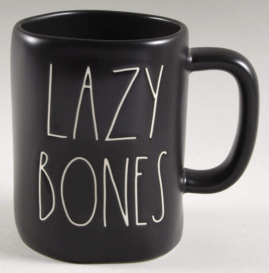 Farmhouse Black Mug by Magenta-1