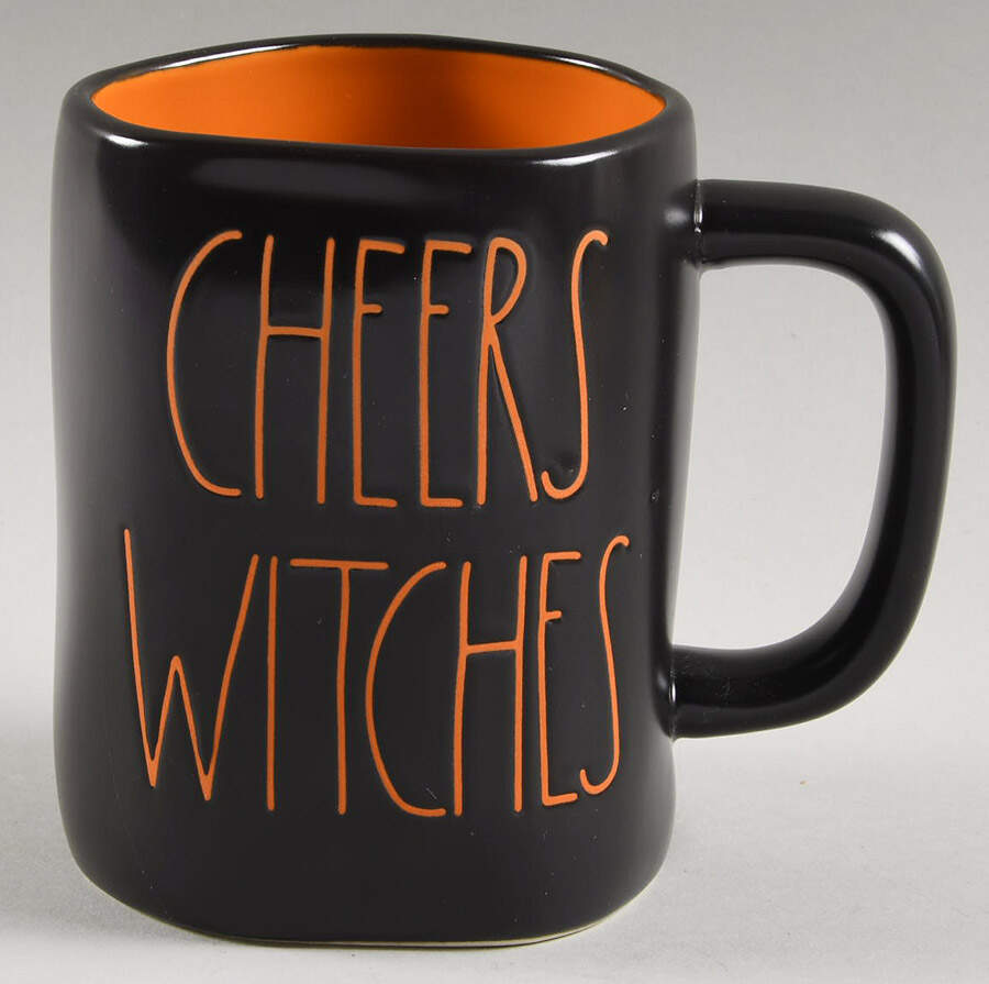 Farmhouse Black Mug by Magenta-1