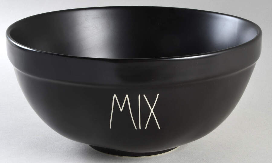 Farmhouse Black 10" Mixing Bowl by Magenta-1