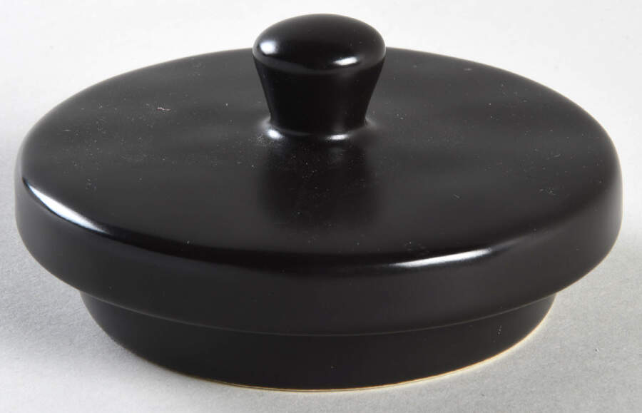 Farmhouse Black Lid for 5" Storage Jar by Magenta-1