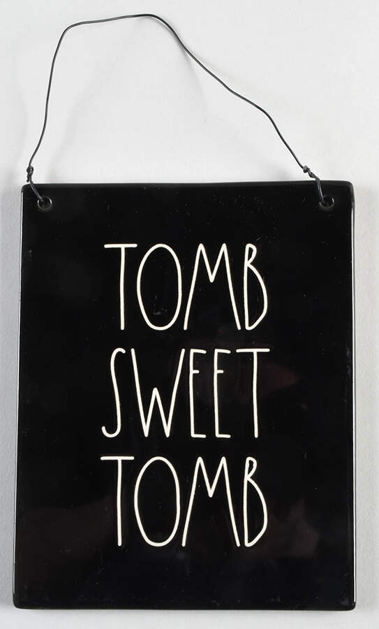 Farmhouse Black Wall Plaque by Magenta-1