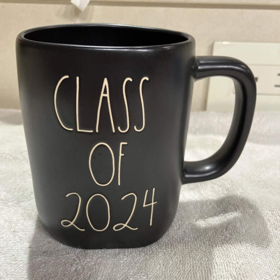 Farmhouse Black Mug by Magenta-1