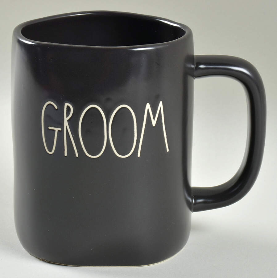 Farmhouse Black Mug by Magenta-1