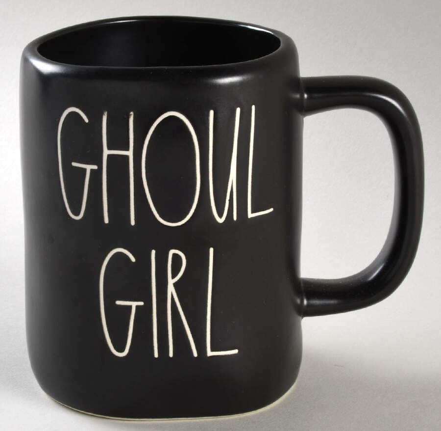 Farmhouse Black Mug by Magenta-1