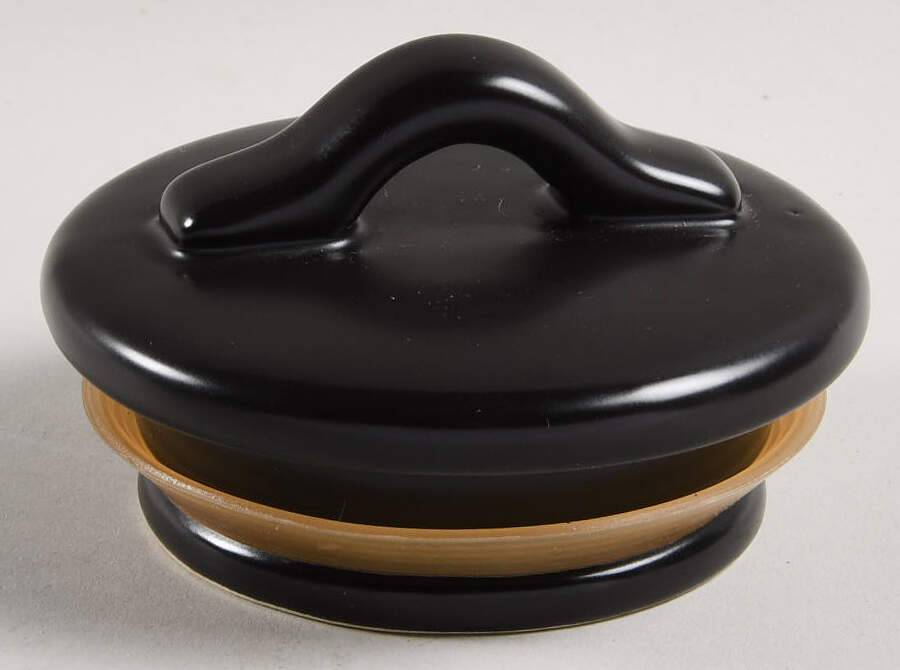 Farmhouse Black Lid for Medium Canister by Magenta-1