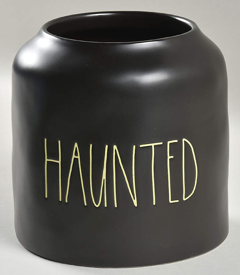 Farmhouse Black Large Canister No Lid by Magenta-1