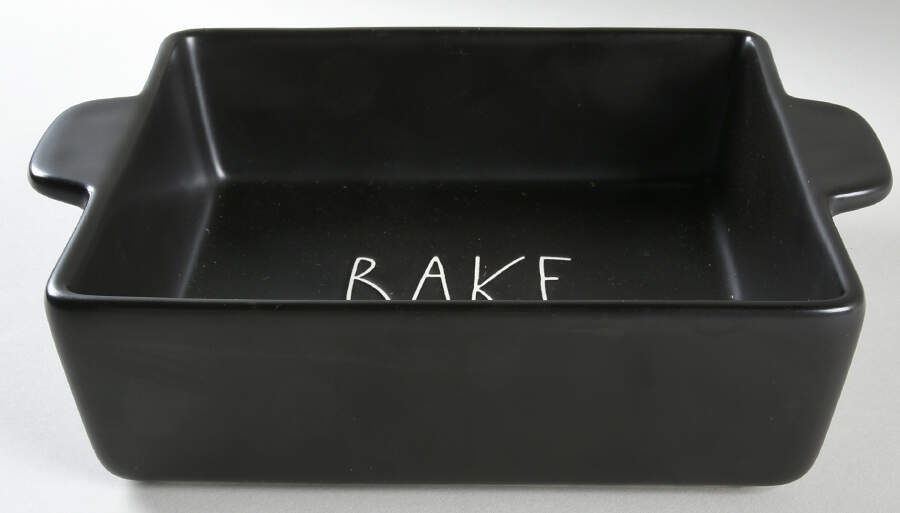 Farmhouse Black 10" Square Baker by Magenta-1